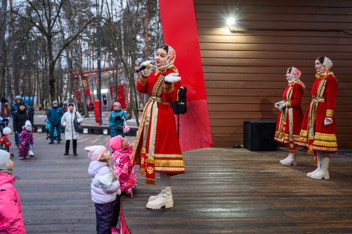 Открытие зимнего сезона в парке "Пехорка" в Балашихе