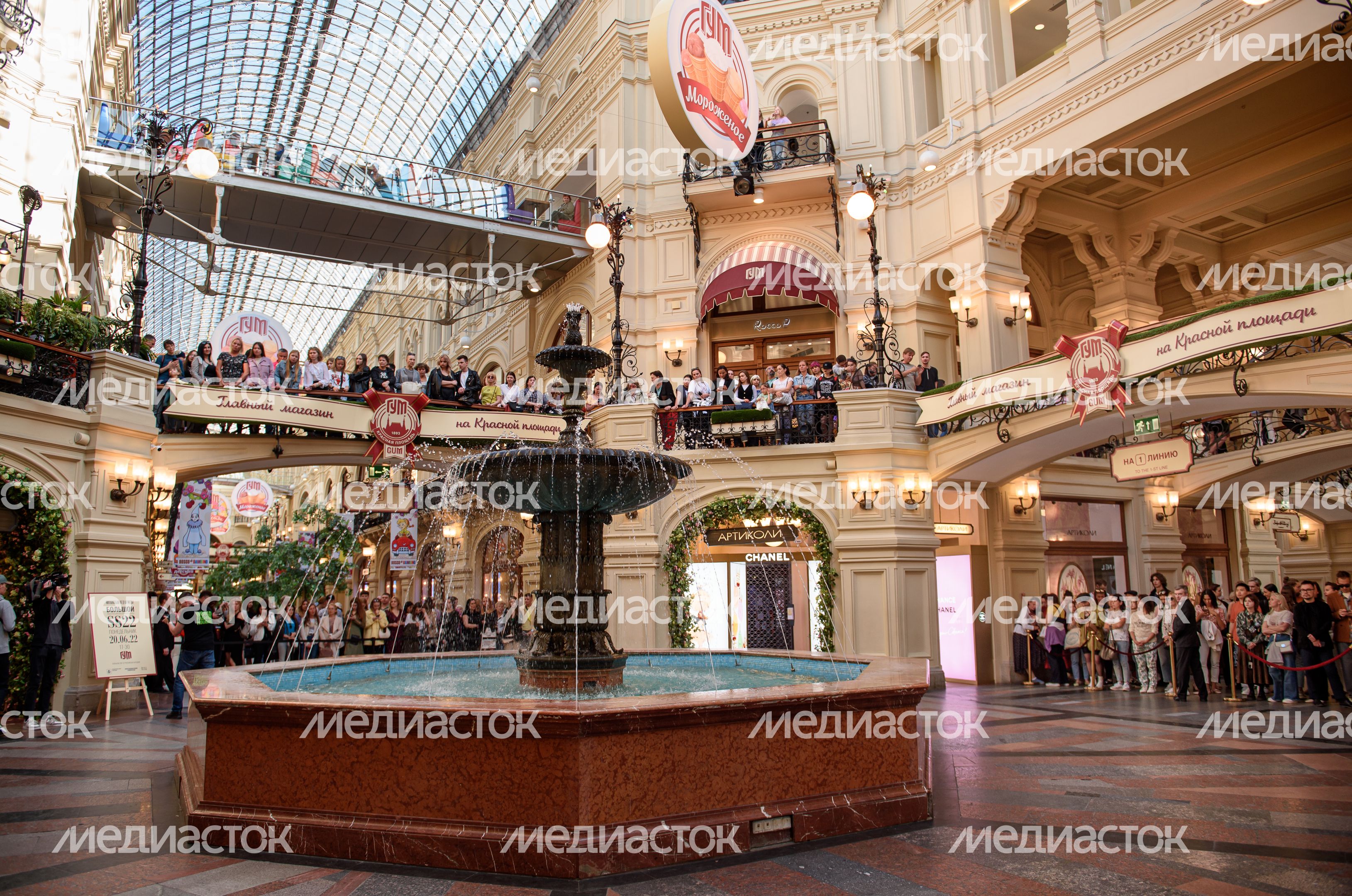 Открытие «Московской недели моды. Модная столица»