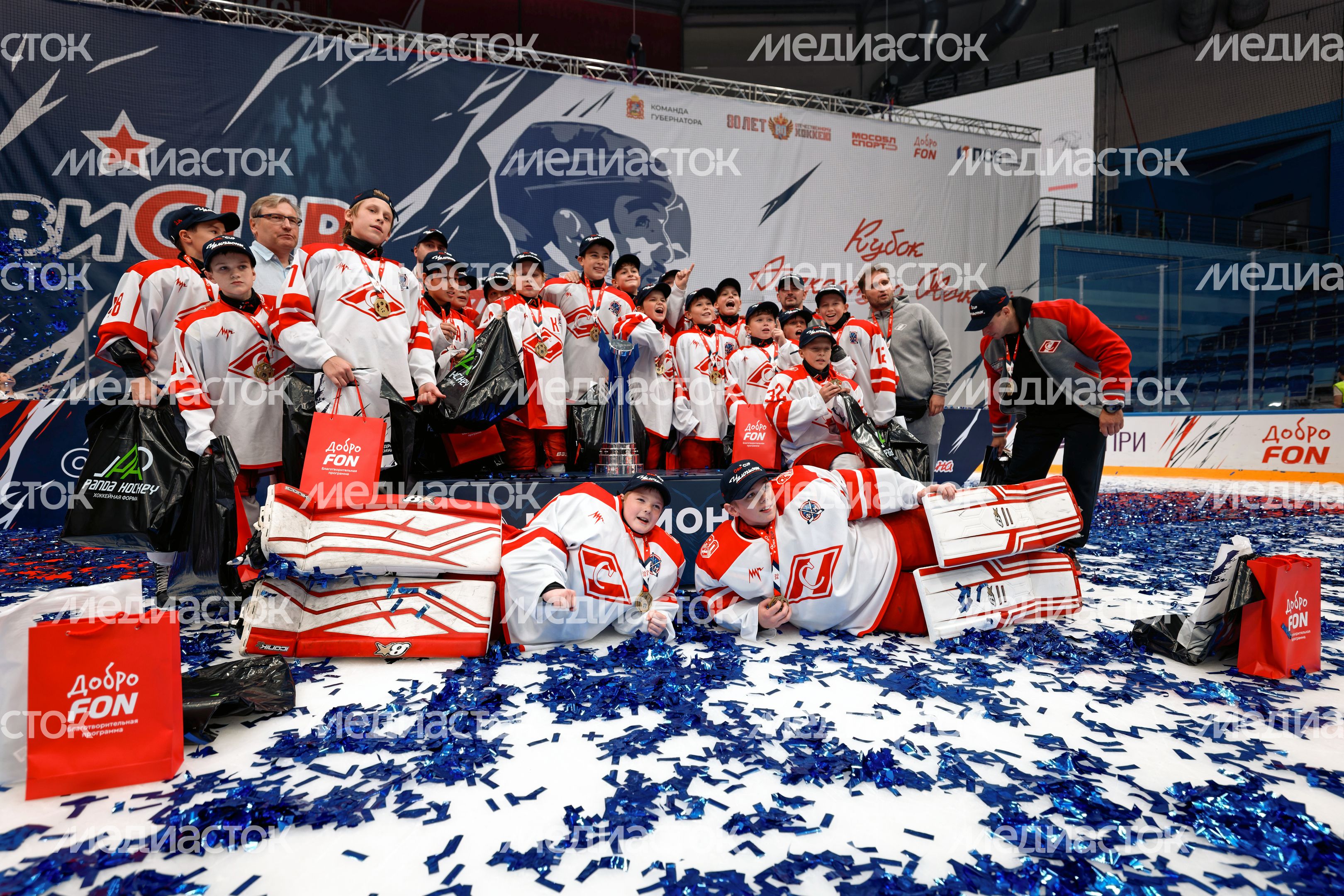 Победитель Кубка Александра Овечкина по хоккею «ОВИCUP-2026» – команда московского «Спартака»