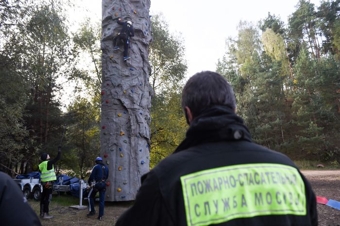 Соревнования спасателей прошли в Лыткарино