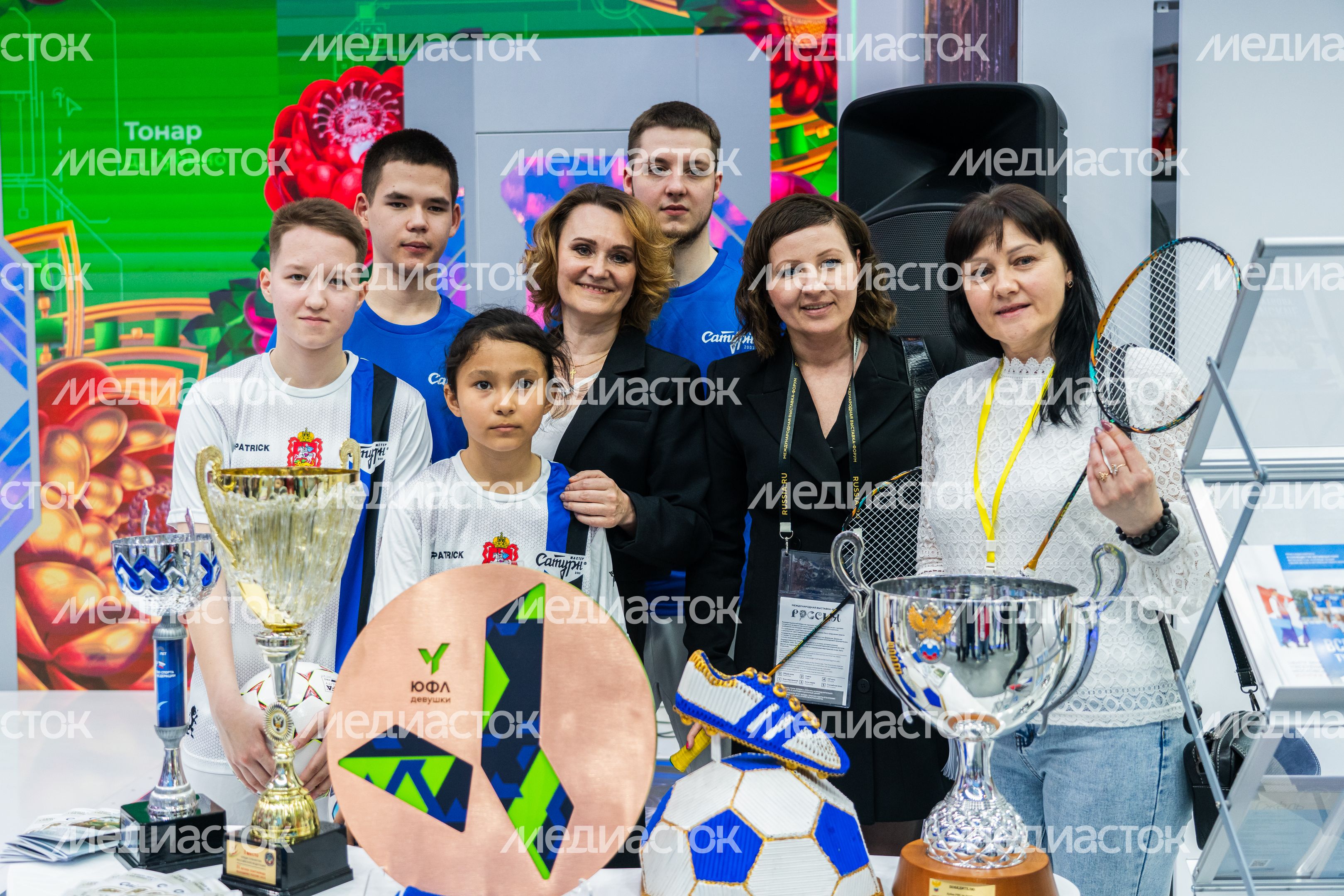 День спорта на стенде Подмосковья выставки-форума «Россия» на ВДНХ