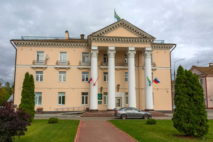 Дворец культуры «Видное» на улице Школьной в городе Видное Ленинского округа