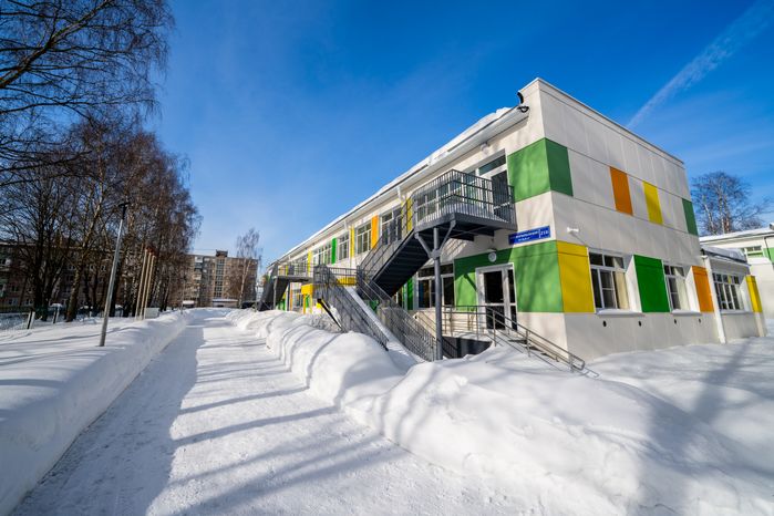 Детский сад школы №24 в Подольске после капитального ремонта