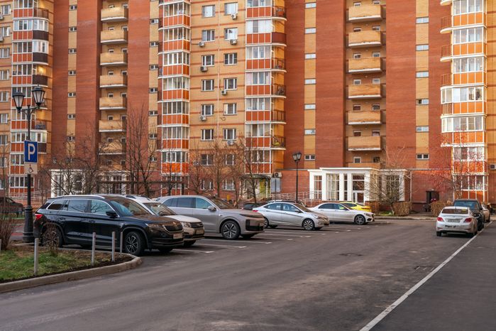 Благоустройство двора в поселке ВНИИССОК на улице Дениса Давыдова Одинцовского округа