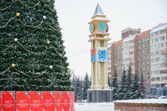 Подольск. Городские часы «Биг-Бен»