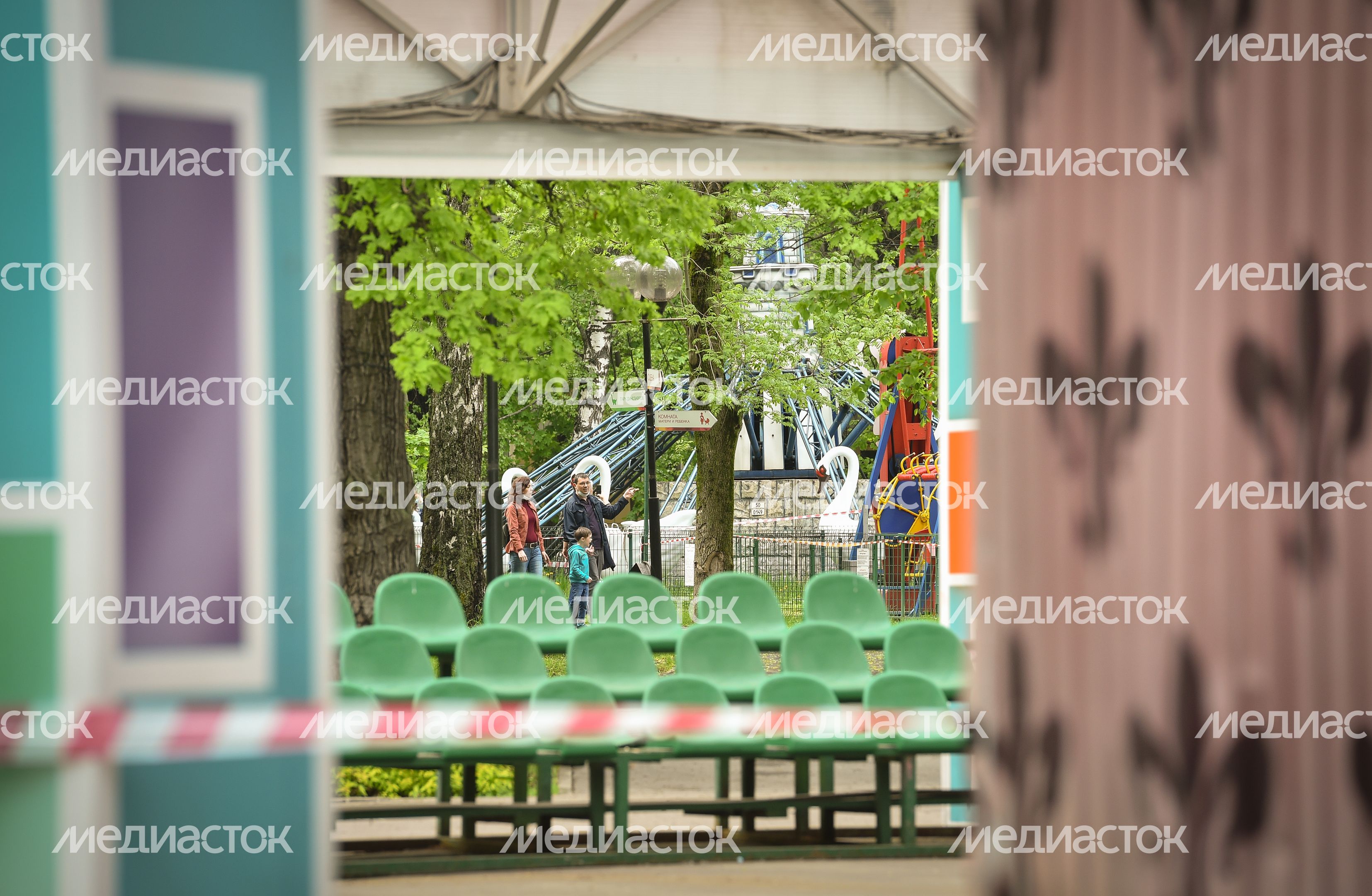 Открытие парков в Подмосковье