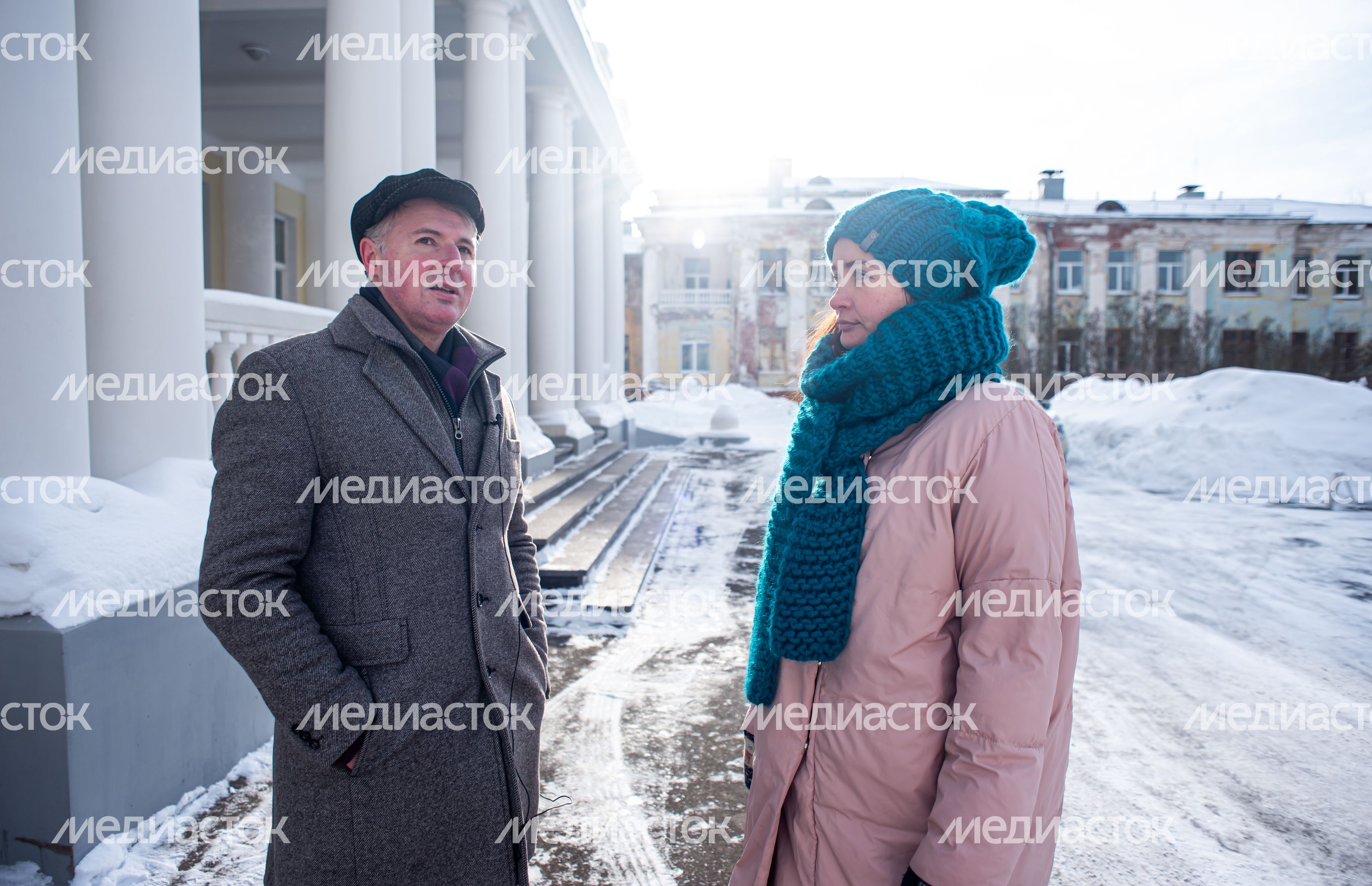 Зимние виды города Жуковский