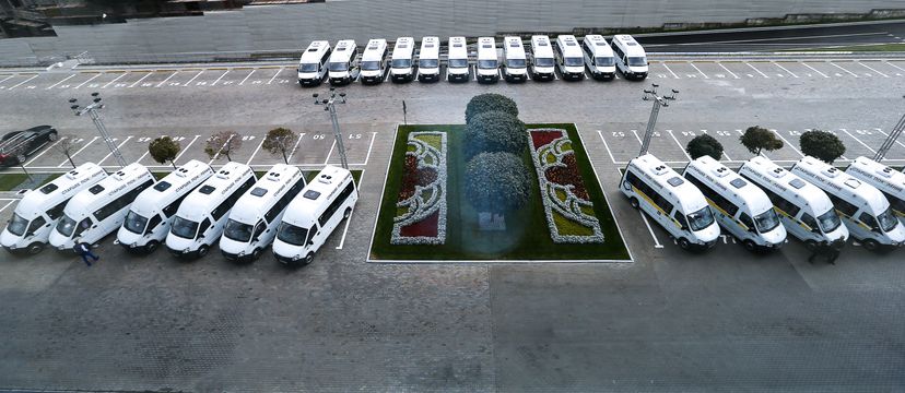 Проверка губернатором Подмосковья оснащения первых машин мобильных бригад