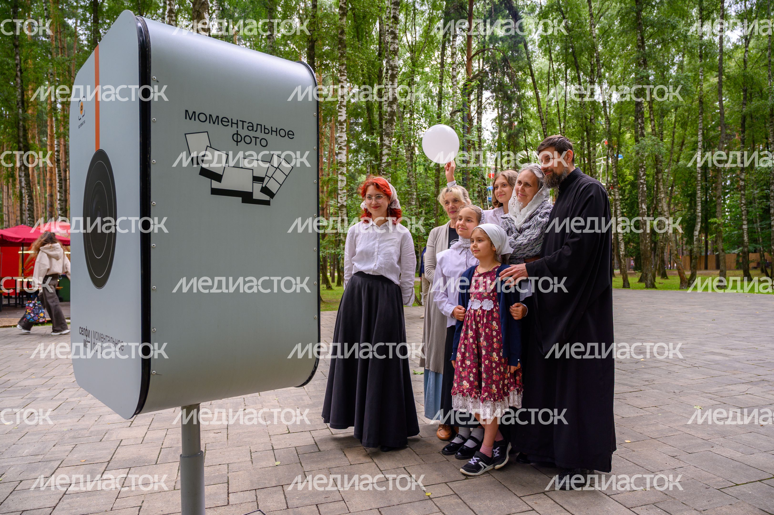 Фестиваль «День семьи, любви и верности» в парке «Елочки» Домодедово