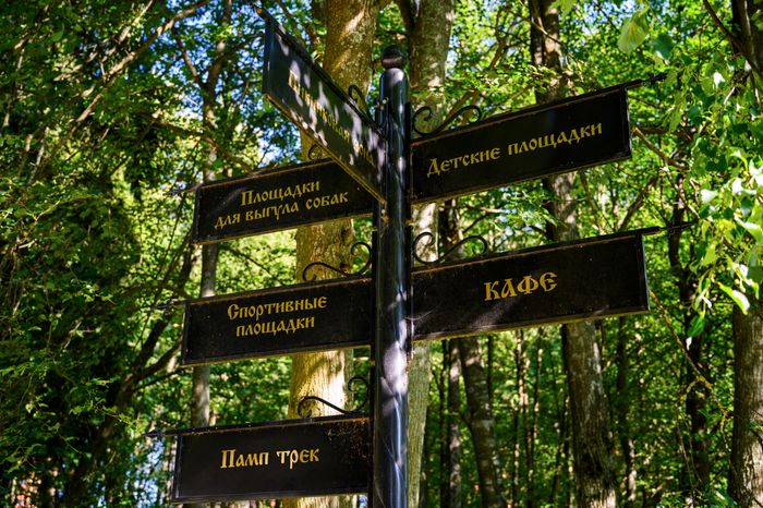 Парк "Скитские пруды" в Сергиевом Посаде. Лето