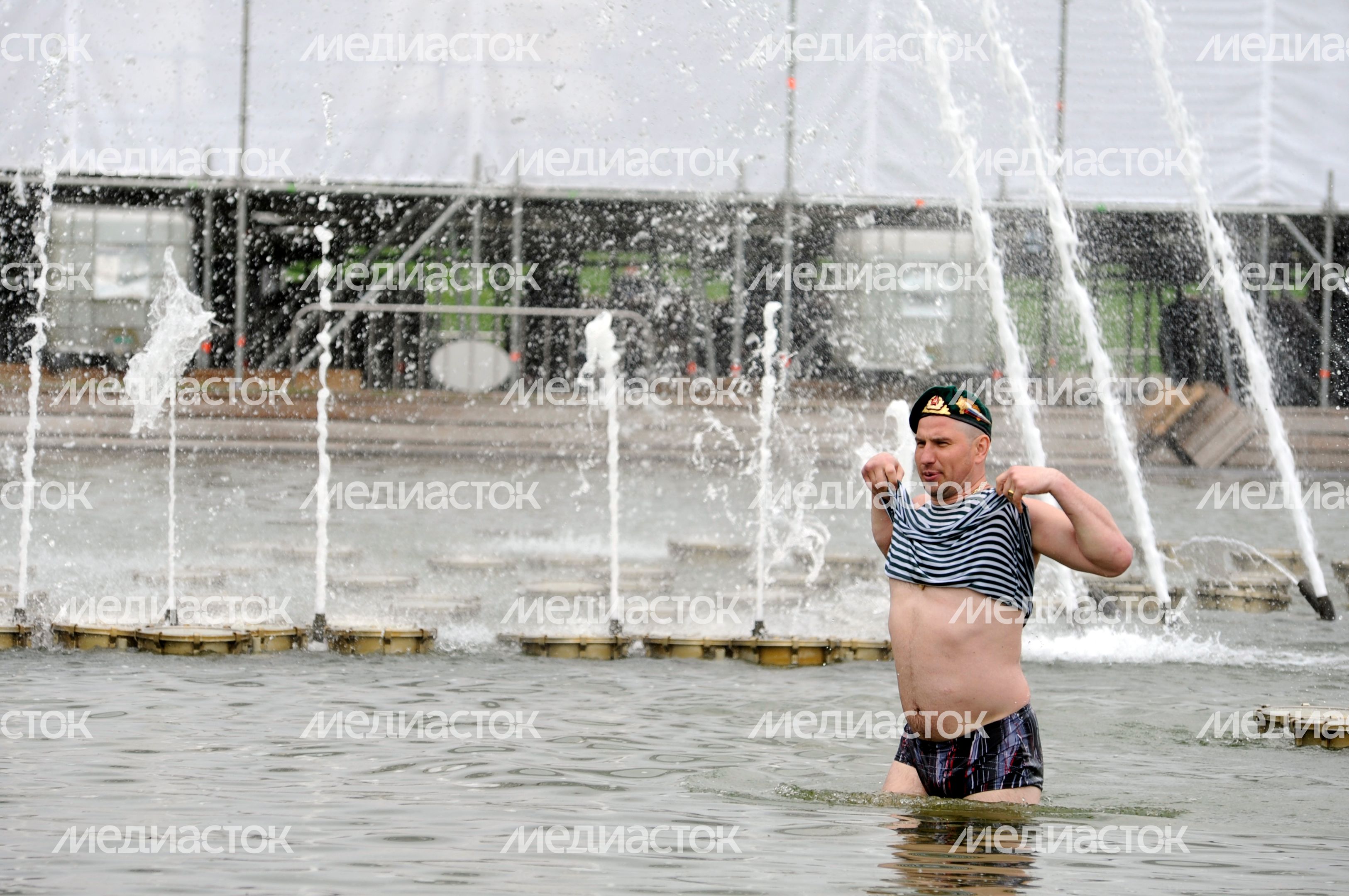 День пограничника в Москве