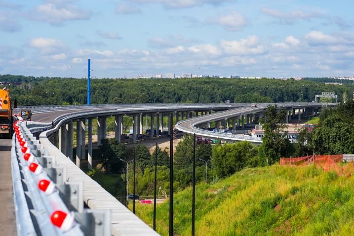 Открытие предпоследнего участка Южно-Лыткаринской автодороги