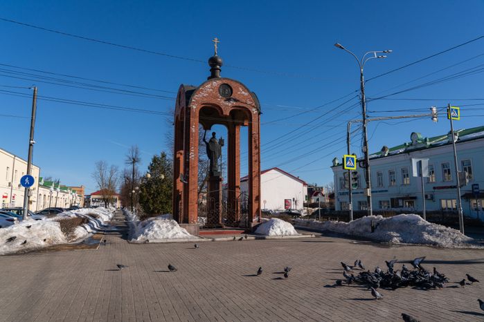 Можайск. Ленинский сквер