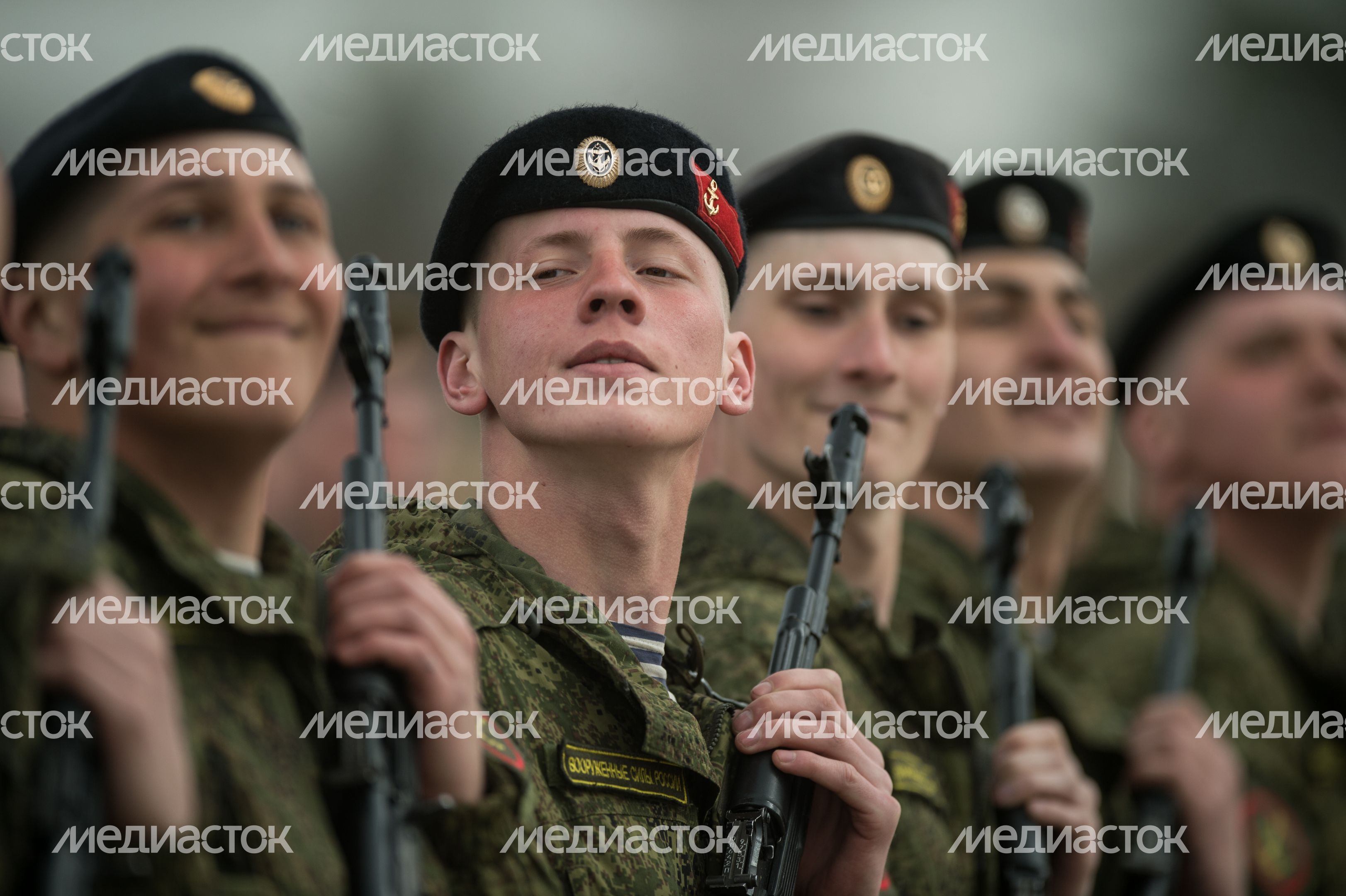Репетиция Парада Победы в Алабино