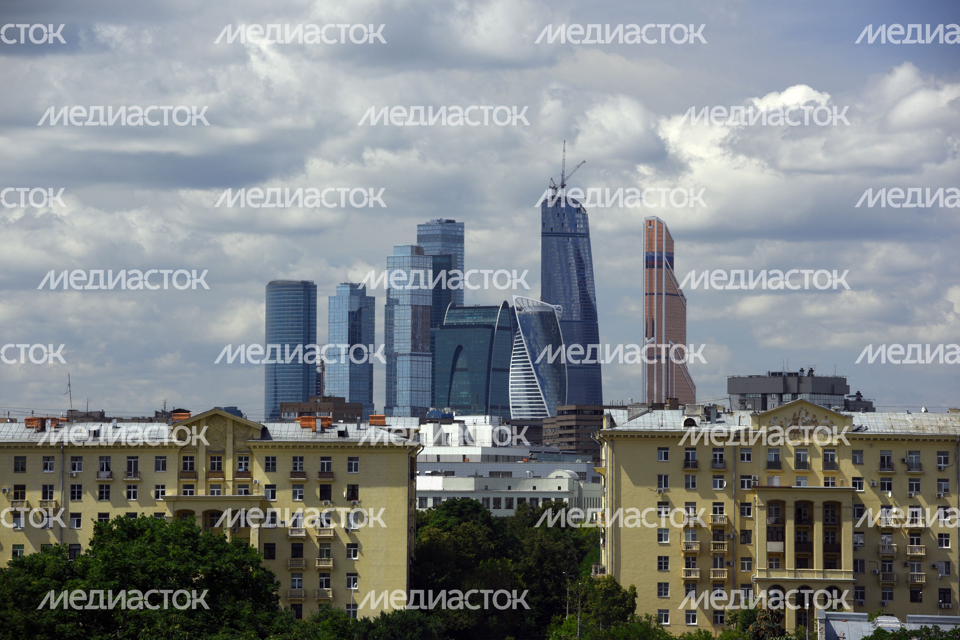 Смотровая площадка в Парке Горького
