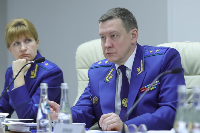 Сергей Забатурин на расширенном заседании коллегии прокуратуры Московской области