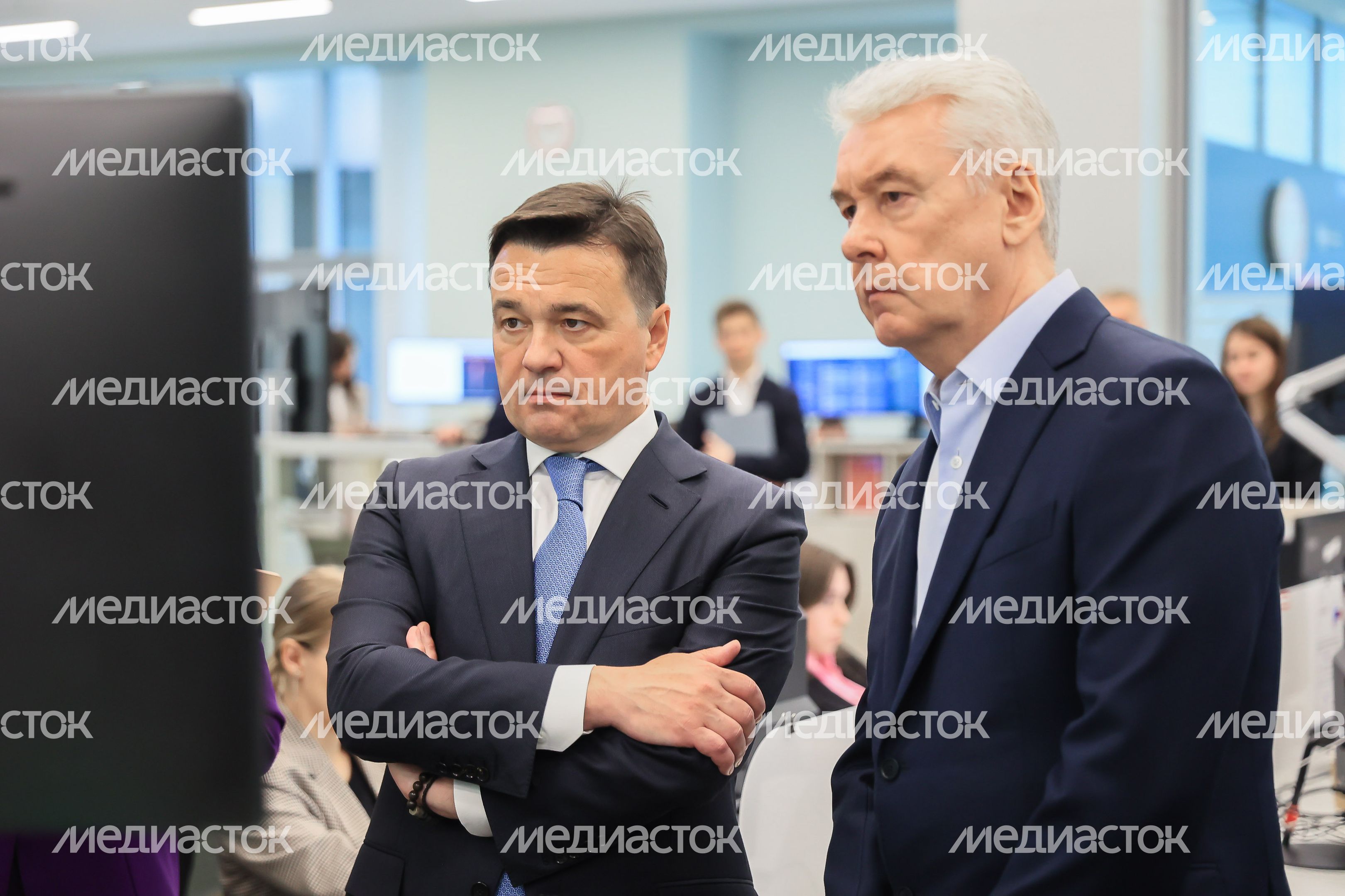 Встреча Губернатора Подмосковья с Мэром Москвы