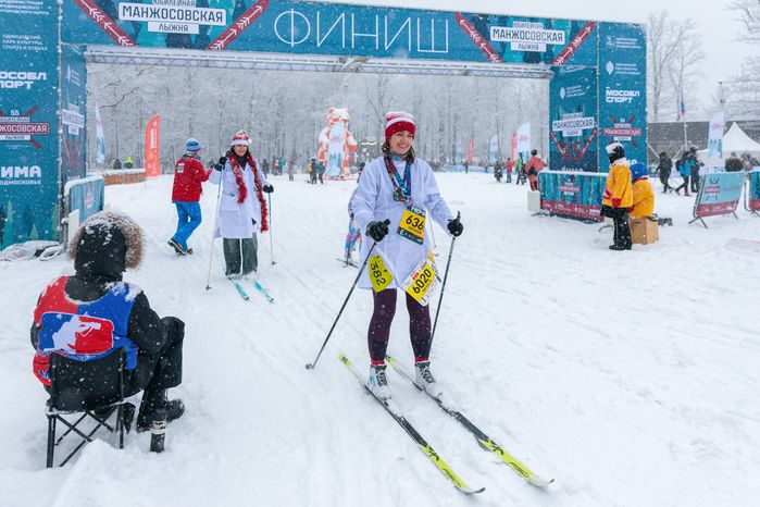 Манжосовская лыжная гонка 2024 в Одинцово