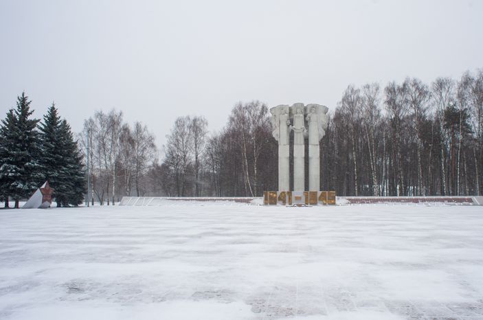 Зимние виды города Королёв
