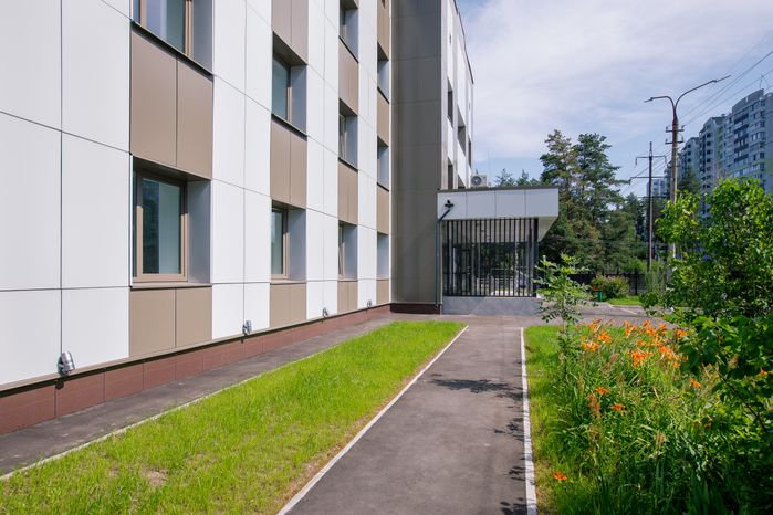 Поликлиника на улице Высоковольтной после капремонта в Раменском