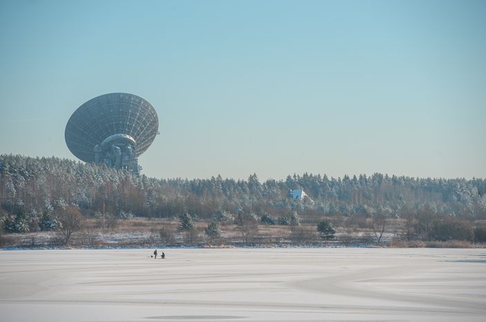 Зимние виды города Калязин