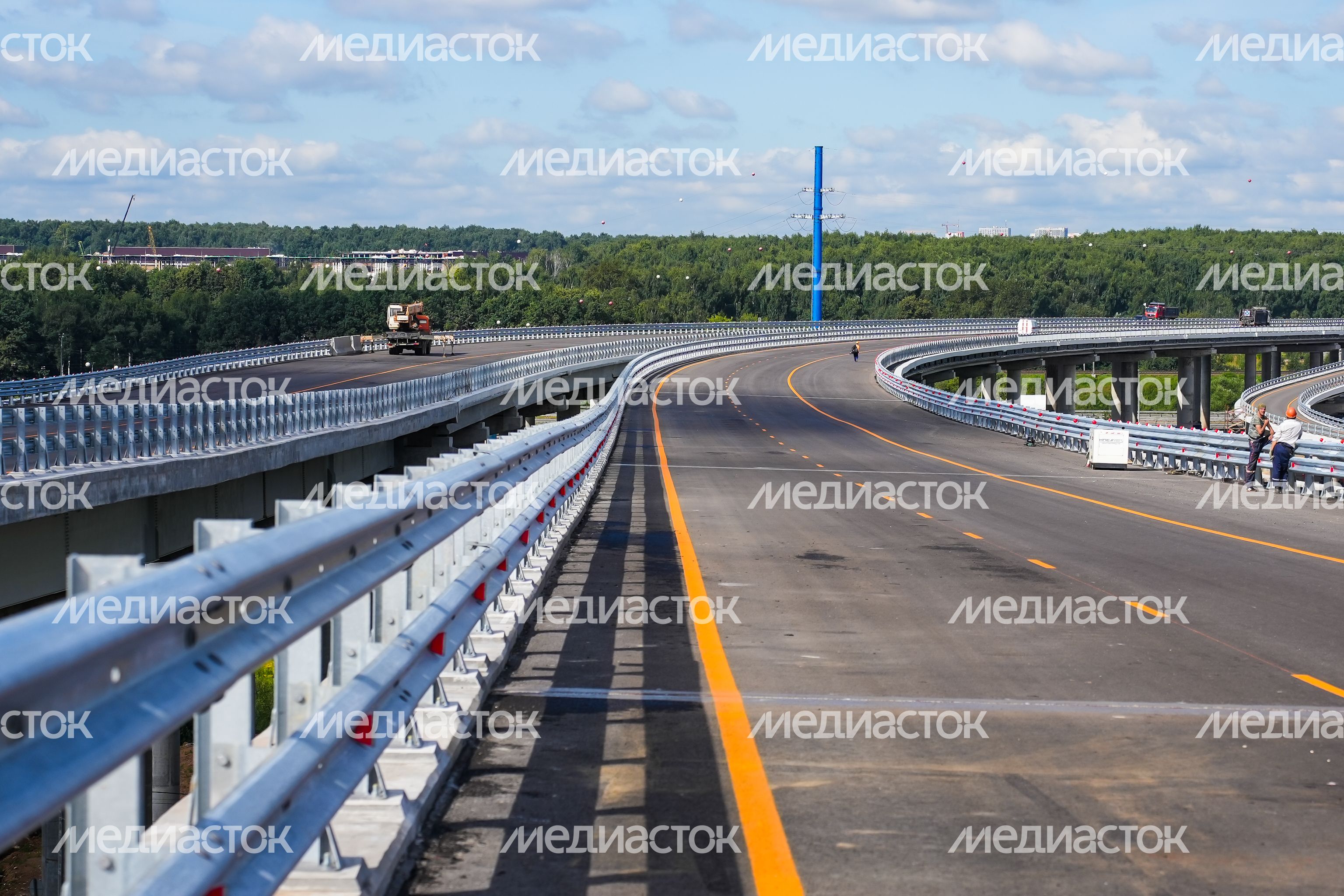 Открытие предпоследнего участка Южно-Лыткаринской автодороги