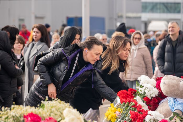Мемориал памяти погибших в «Крокус Сити Холле» в Красногорске