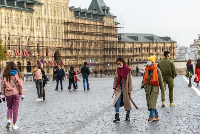 Масочный режим в Москве