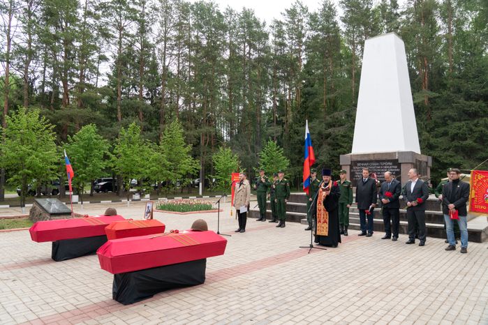 Мемориал латышской дивизии. Перезахоронение бойцов ВОВ