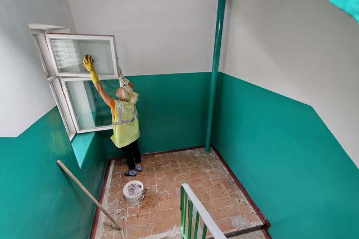 Благоустройство жилого дома в Каширском районе