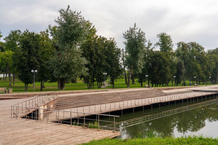 Парк «Жемчужина» летом в Серпухове