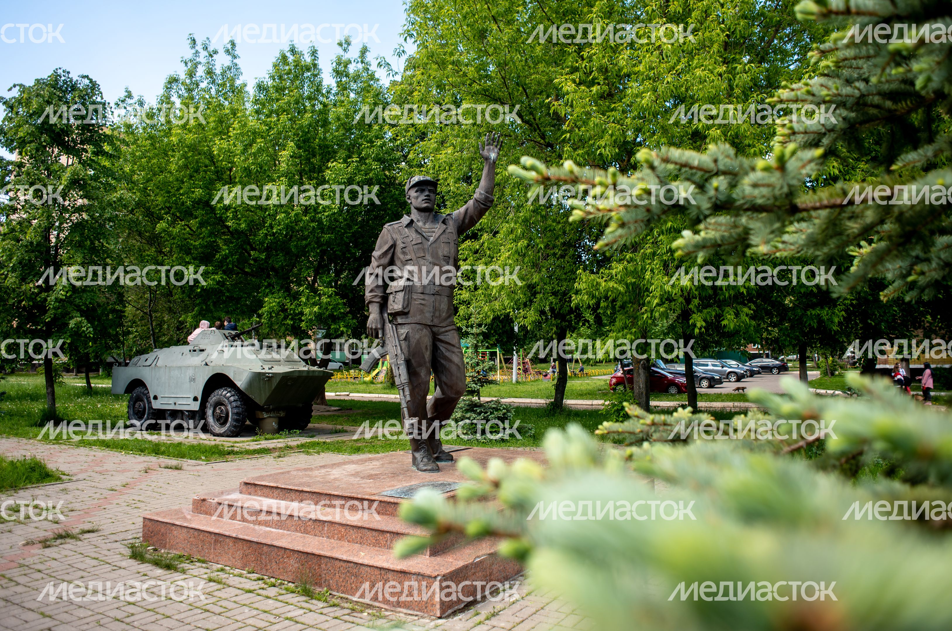 Летние виды города Ступино