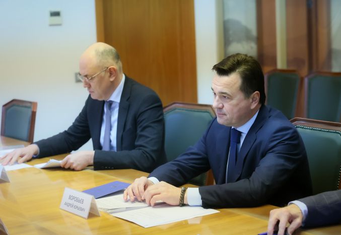 Встреча губернатора с министром энергетики РФ Николаем Шульгиновым