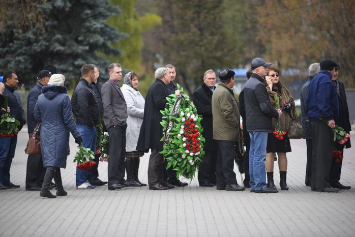 Церемония прощания с Юрием Карауловым в Красногорске