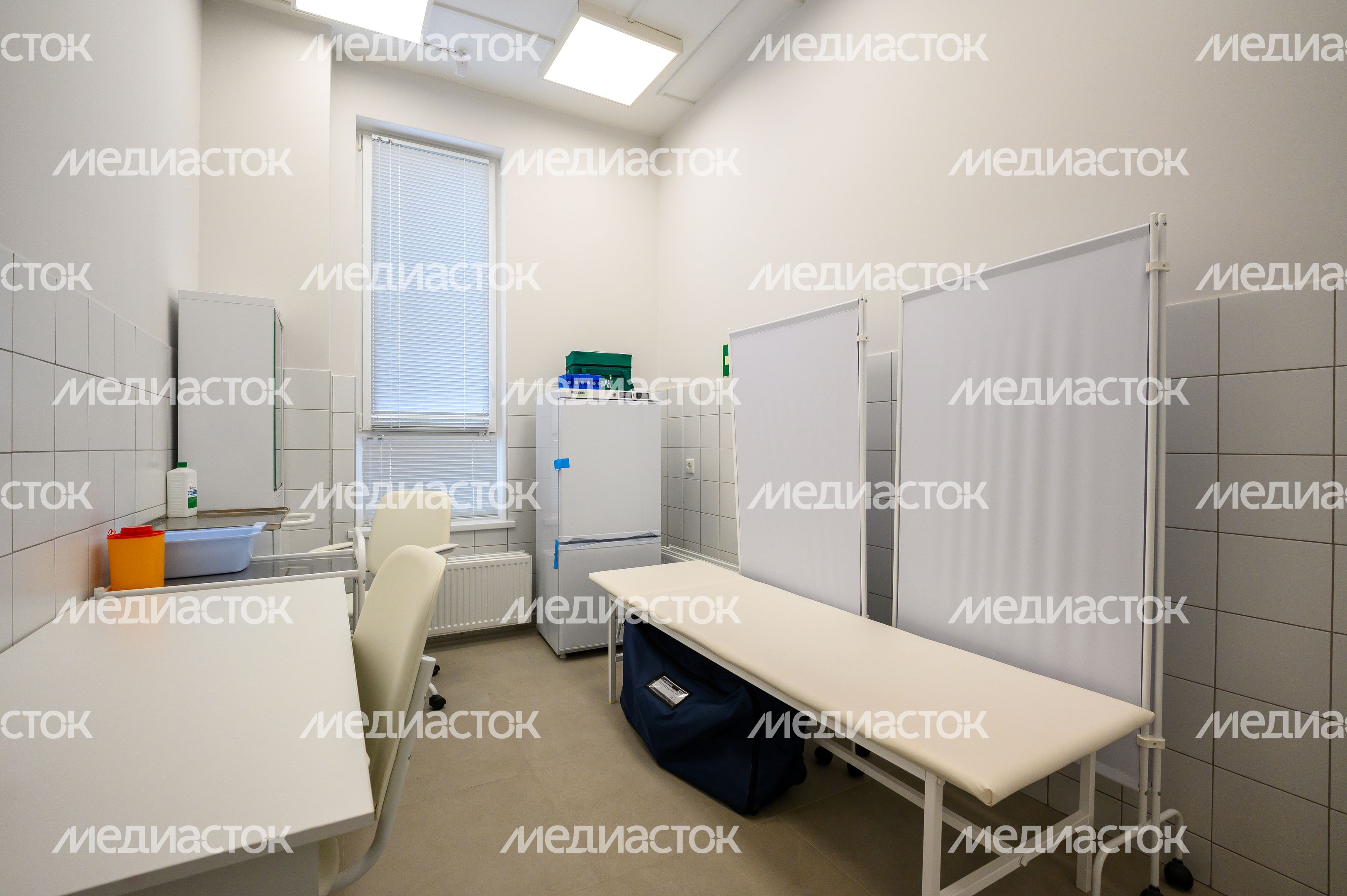 Медицинский кабинет в новом детском саду «Аистенок» в ЖК «Новое Медведково» в Мытищах Медицинский кабинет в новом детском саду «Аистенок» в ЖК «Новое Медведково» в Мытищах