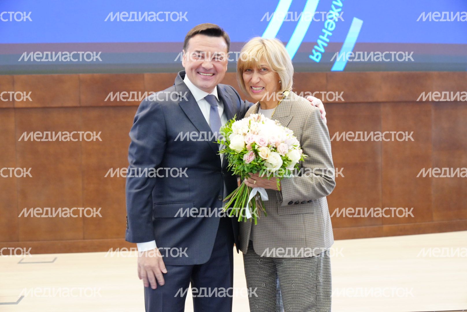Торжественное мероприятие, посвященное Дню учителя, с участием Губернатора Подмосковья