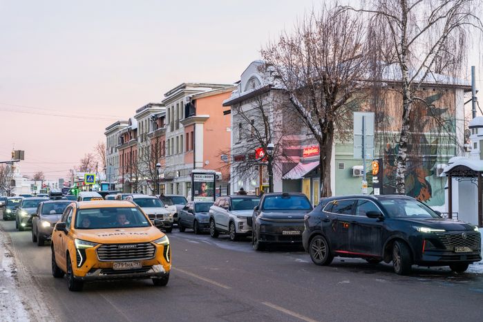Зимние виды Звенигорода
