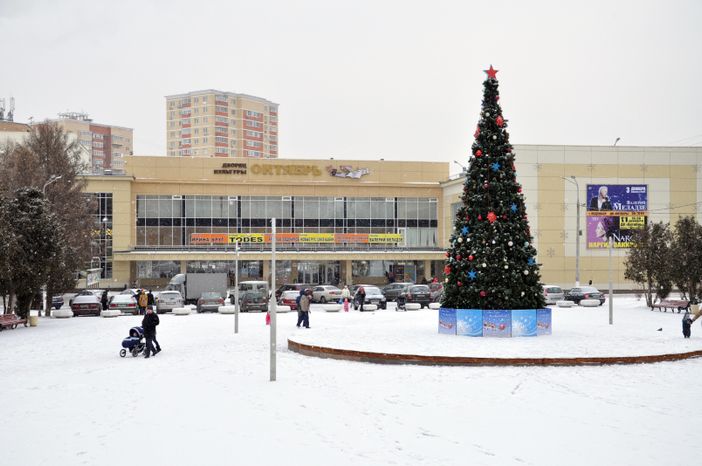 Новогодняя елка в Подольске