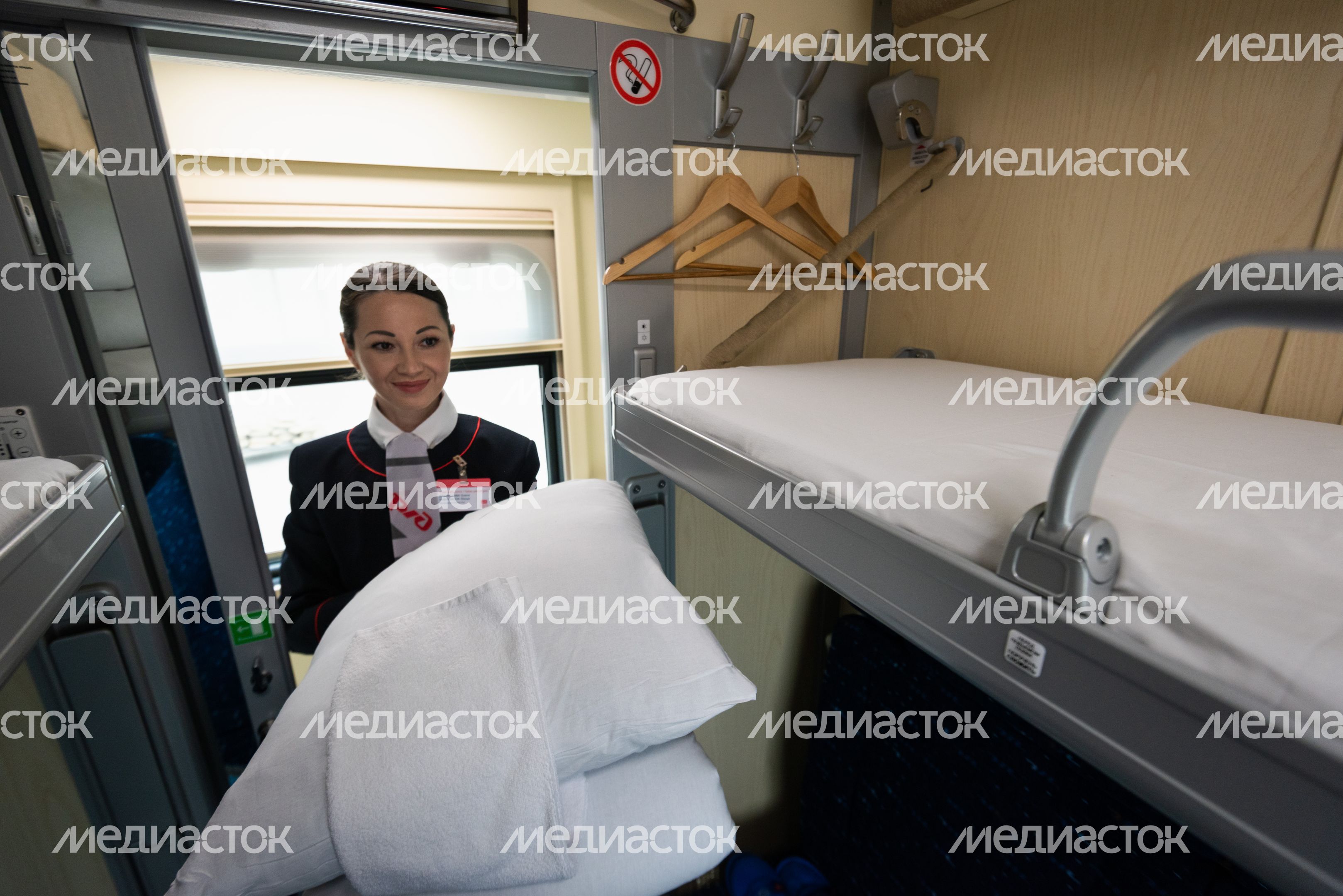 Новый вагон‑купе РЖД с душем и холодильником