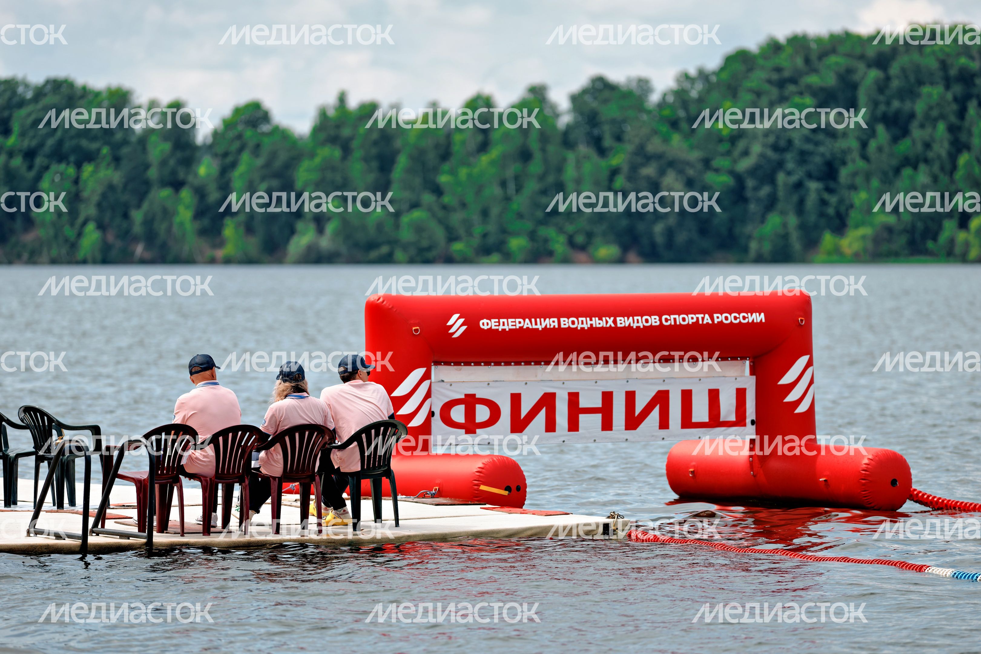 Кубок России по плаванию на открытой воде в Истринском водохранилище в округе Солнечногорск Кубок России по плаванию на открытой воде в Истринском водохранилище в округе Солнечногорск