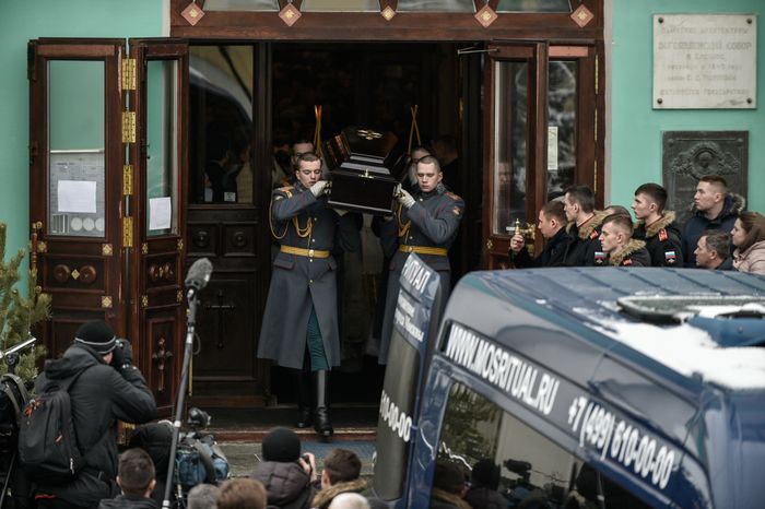 Отпевание Валерия Халилова