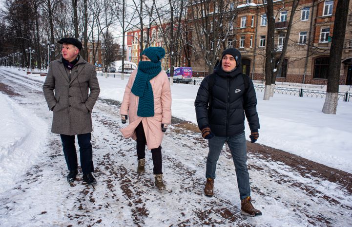 Зимние виды города Жуковский