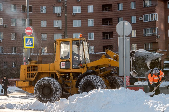 Зима в Москве