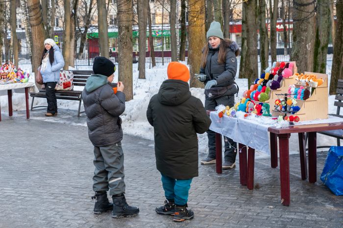 Зима в Красногорском городском парке