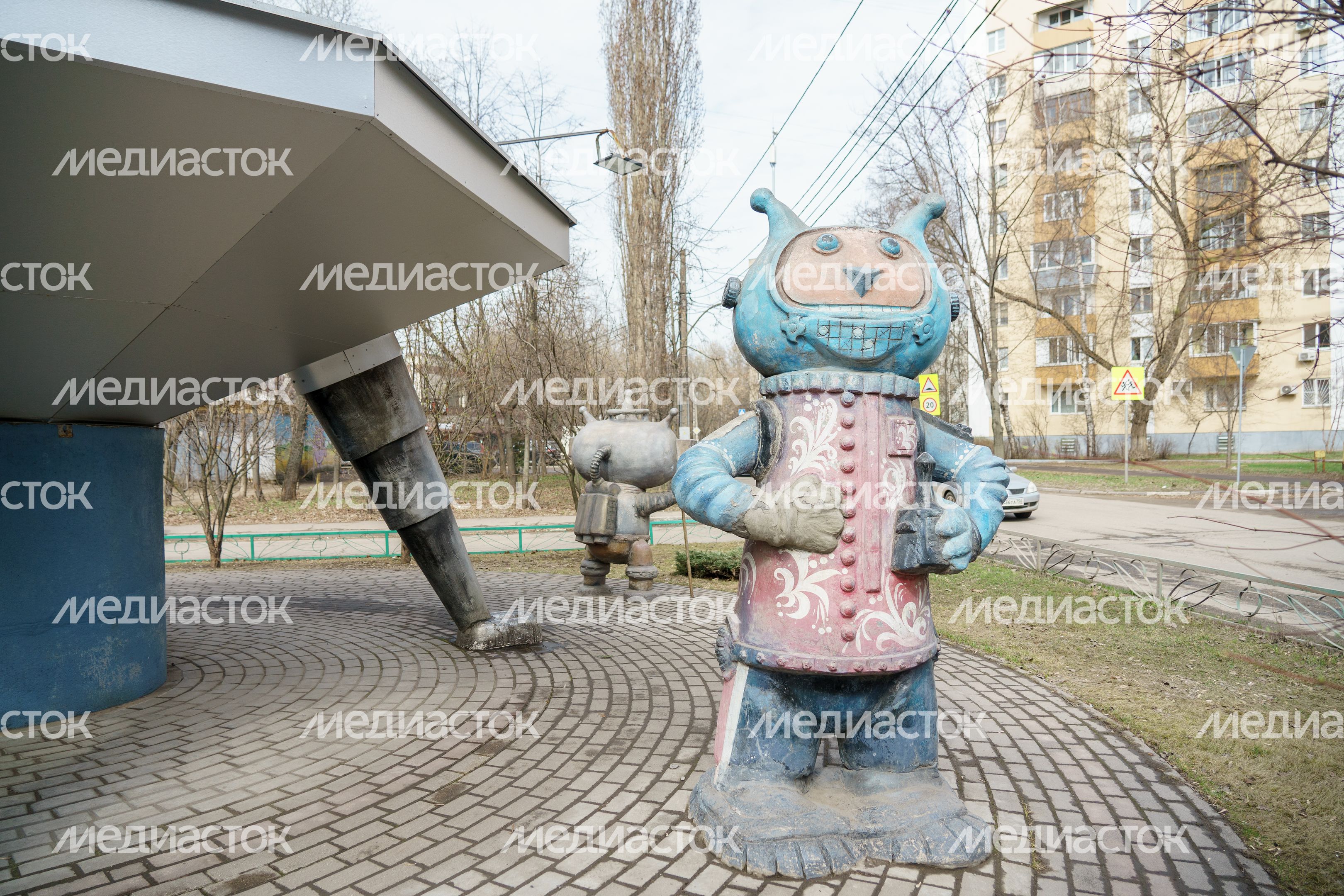 Арт-объект «НЛО» в Люберцах Арт-объект «НЛО» в Люберцах