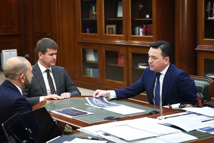 Рабочая встреча Губернатора Подмосковья с Главой Орехово-Зуевского городского округа