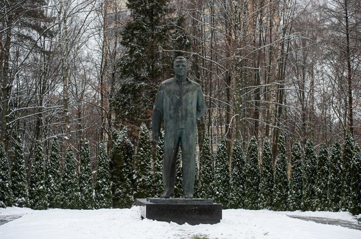 Торжественная встреча космонавтов и астронавтов 67-й длительной экспедиции на МКС