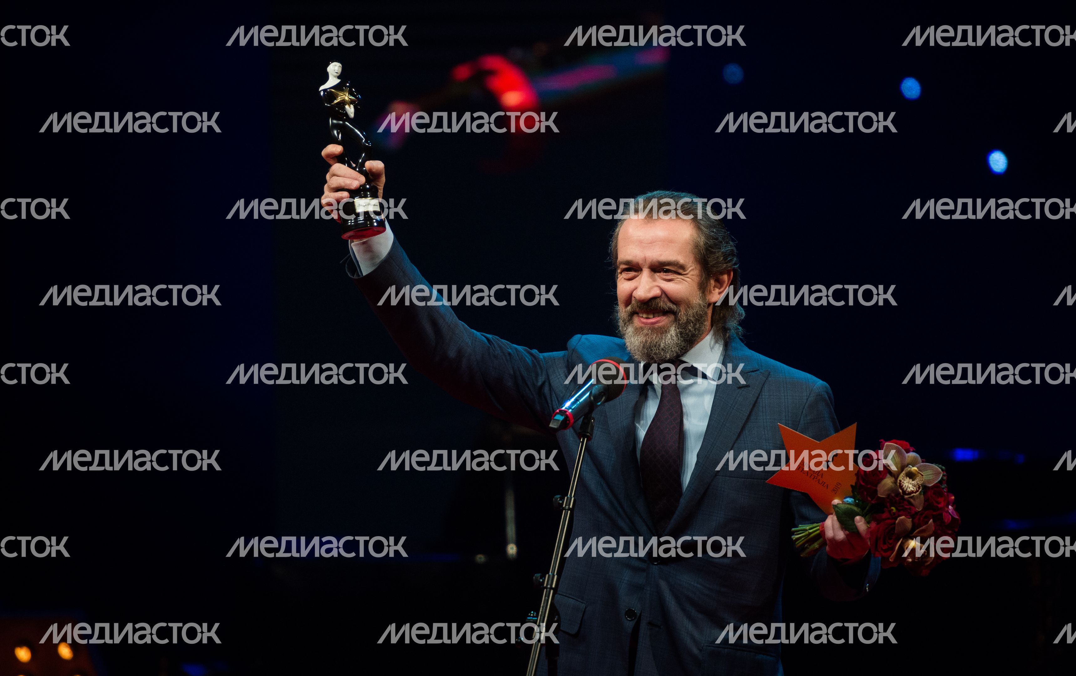 Церемония вручения премии «Звезда Театрала» в театре имени Вахтангова в Москве