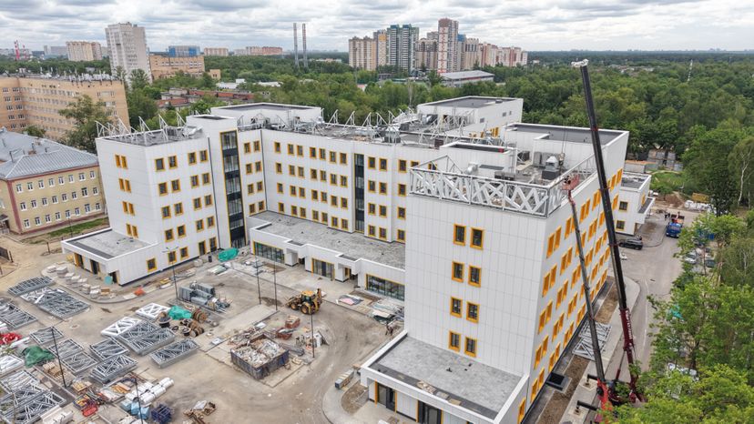 В Королеве готовится к открытию новая поликлиника на 1000 посещений в смену