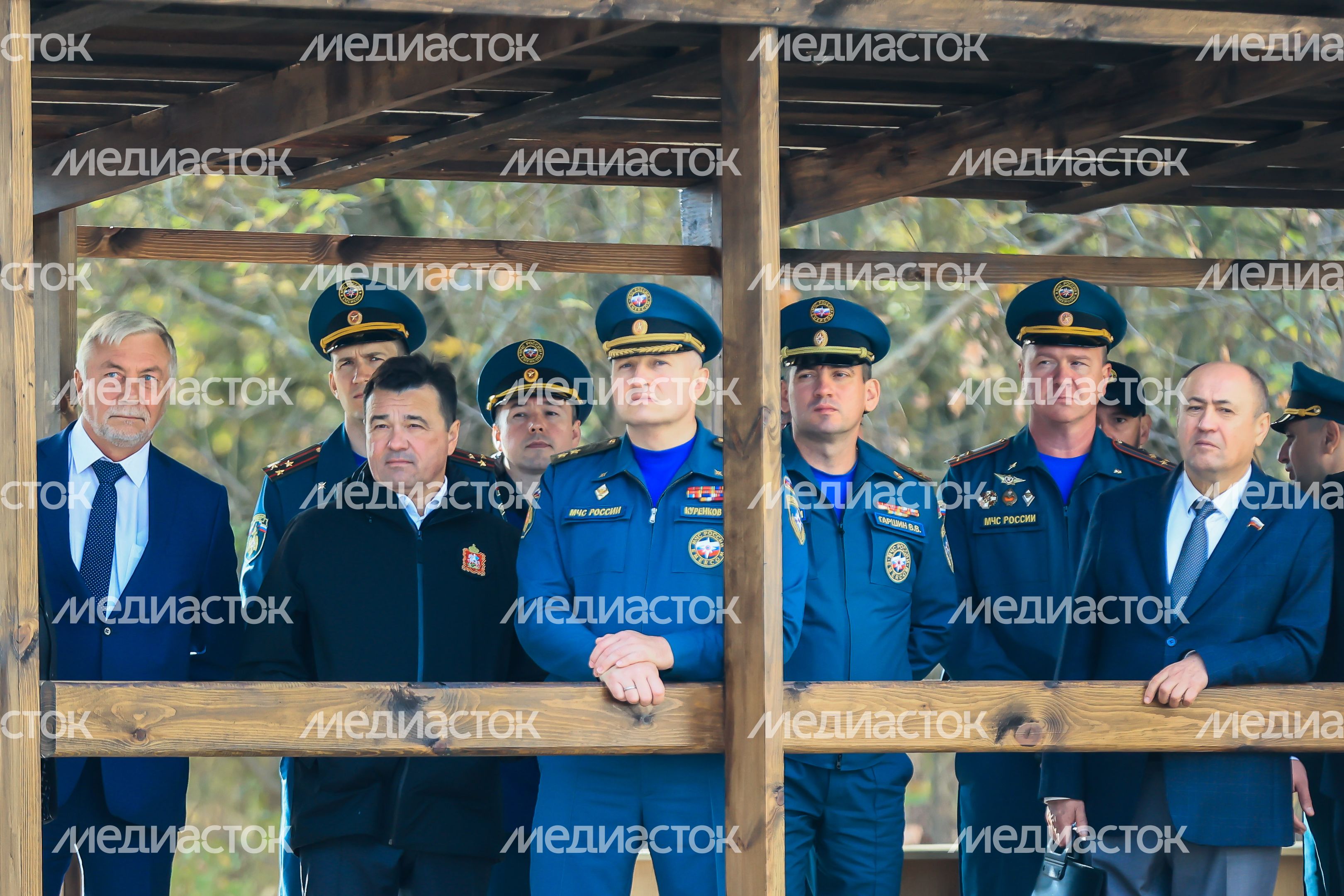 Открытие Всероссийской тренировки по гражданской обороне с участием Андрея Воробьева Открытие Всероссийской тренировки по гражданской обороне с участием Андрея Воробьева
